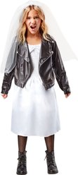 Rubie's Costume Company Bride Of Chucky Tiffany Valentine Kid Costume, White, Large
