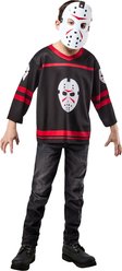Rubie's Costume Company Friday The 13th Jason Voorhees Kid Set Costume, Black, Large