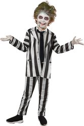 Rubie's Costume Company Beetlejuice 2 Kid Costume, Black/White, Large