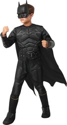 Rubie's Costume Company The Batman Deluxe Kid Costume, Black, Medium slide 2 of 6