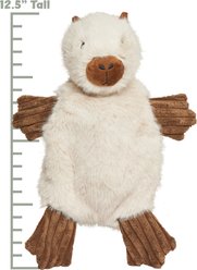 HuggleHounds X-Brace Clover Capybara Tough Chewer Plush Dog Toy, Tan, One Size slide 2 of 9