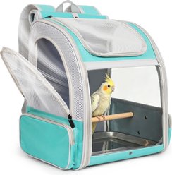 Halinfer Bird Carrier Backpack, Green