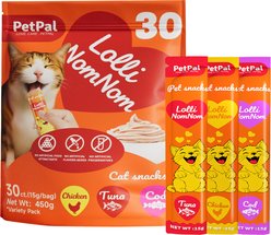 PetPal Squeezable Hydrating Grain-Free Chicken Flavor Lickable Cat Treats