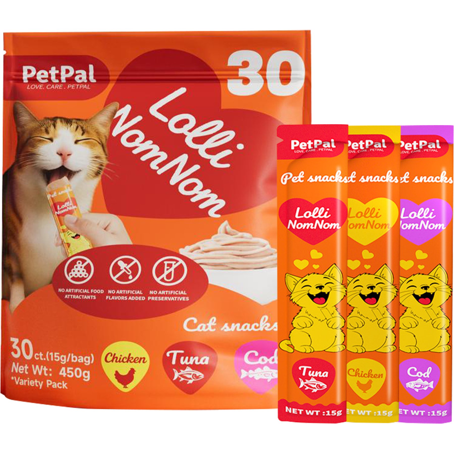 PetPal Squeezable Hydrating Grain-Free Chicken Flavor Lickable Cat Treats