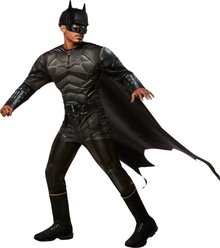 Rubie's Costume Company The Batman Deluxe Adult Costume, Black, Large