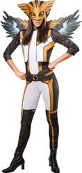 Rubie's Costume Company Superman Movie Hawkgirl Deluxe Adult Costume, White, Large