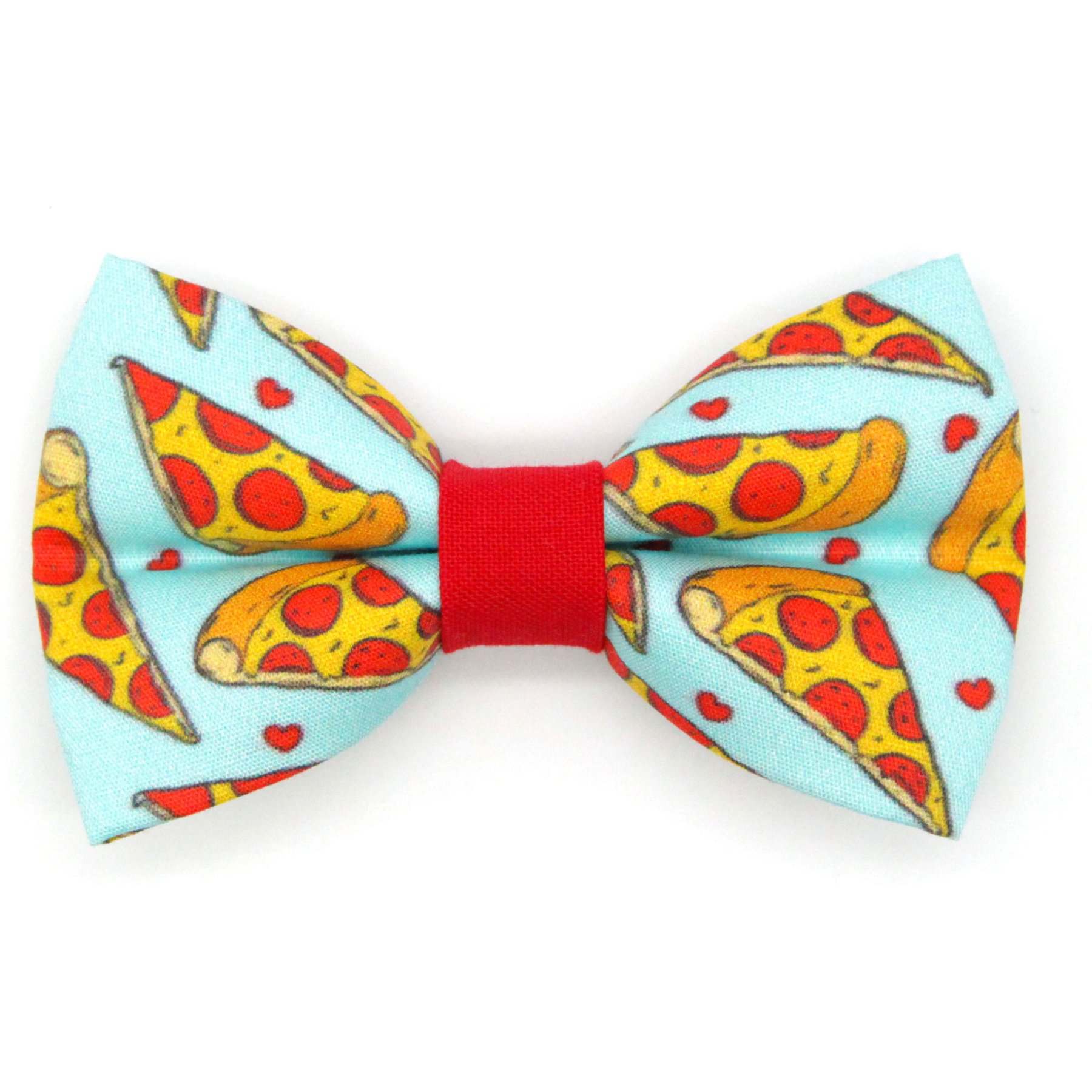 Made By Cleo Pizza Party Cat Bow Tie