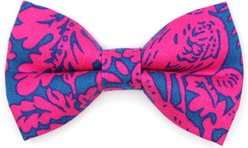 Made By Cleo Cabana Pink Cat Bow Tie