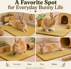 FurriHop Sisal Scratching Pad Rabbit Mat slide 2 of 6