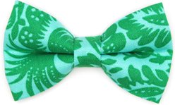 Made By Cleo Cabana Green Cat Bow Tie