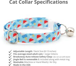 Made By Cleo Rocket Pop Cat Collar, 8 to 13-in neck slide 2 of 4