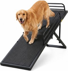 Unipaws Foldable, Sofa & Bed Dog Ramp, Black