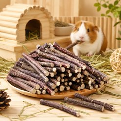 FurriHop Apple Chew Sticks Teethning Hamster Toy, 50 count