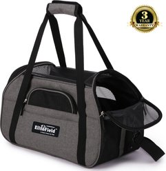 EliteField Soft-Sided Airline-Approved Dog & Cat Carrier Bag, Charcoal Gray, 19-in slide 2 of 9