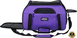 EliteField Soft-Sided Airline-Approved Dog & Cat Carrier Bag, Purple, 19-in slide 2 of 8