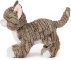 The Petting Zoo Grey Tabby Cat Stuffed Animal slide 2 of 5