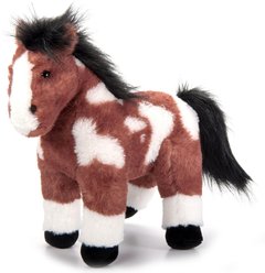The Petting Zoo Painted Pinto Horse Standing Stuffed Animal slide 1 of 2