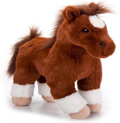The Petting Zoo Chestnut Horse Standing Stuffed Animal