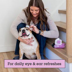 Pet Life Unlimited Ear & Eye Hypoallergenic Dog Wipes, 30 count, case of 4 slide 2 of 7