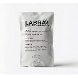 Labra Canine Heat Cold Therapy Dog Leg Wrap, Large