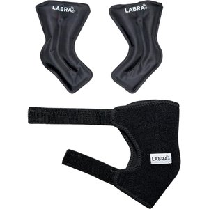 Labra Canine Heat Cold Therapy Dog Leg Wrap, Large