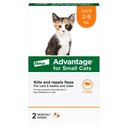 Advantage Topical Flea Prevention for Small Cats, 2-9 lbs, 2-Monthly Treatments