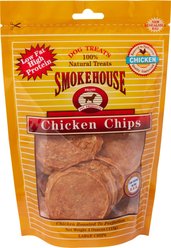 Smokehouse Large Chicken Chips Dog Treats, 4-oz bag