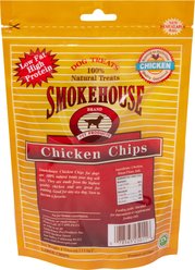 Smokehouse Large Chicken Chips Dog Treats, 4-oz bag slide 2 of 4