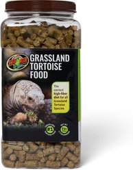 Zoo Med Natural Grassland Tortoise Food, 60-oz jar