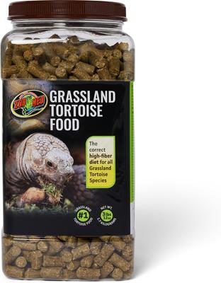 ZOO MED Natural Grassland Tortoise Food, 60-oz jar - Chewy.com