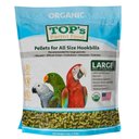 TOP's Parrot Food Organic Pellets Bird Food, 4-lb bag