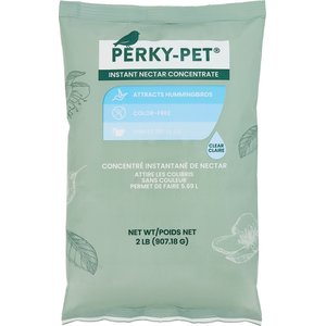 Perky-Pet Instant Nectar Concentrate Clear Hummingbird Food, 2-lb bag