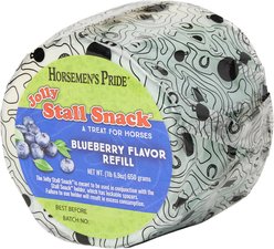 Horsemen's Pride Stall Snack Horse Treat Refill, Blueberry Flavor, 1.5-lb
