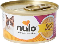 Nulo Chicken & Tuna Finely Minced Canned Wet Cat Food, 2.8-oz can, case of 12 slide 1 of 7