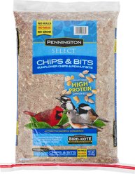 Pennington Select Chips & Bits Wild Bird Food, 15-lb bag