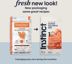 Instinct Limited Ingredient Diet Real Salmon Recipe Grain-Free Dry Cat Food, 4.5-lb bag slide 2 of 8