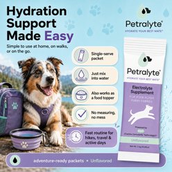 Petralyte Unflavored Electrolyte & Joint Supplement for Dogs, 16 count slide 2 of 8