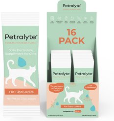 Petralyte Tuna Flavored Electrolyte & Joint Supplement for Cats, 16 count
