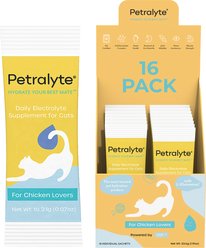Petralyte Chicken Flavored Powder Electrolyte & Joint Supplement for Cats, 16 count