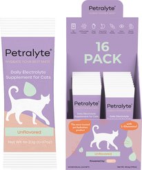 Petralyte Unflavored Powder Electrolyte & Joint Supplement for Cats, 16 count