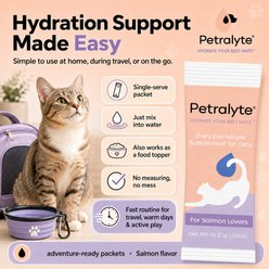 Petralyte Salmon Flavored Electrolyte & Joint Supplement for Cats, 16 count slide 2 of 8