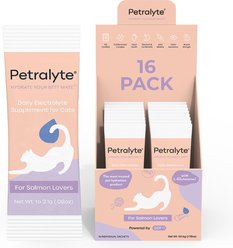 Petralyte Salmon Flavored Electrolyte & Joint Supplement for Cats, 16 count