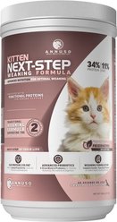 ANNUSO Next-Step Weaning Formula 34:11 Milk Replacer Flavored Powder Supplement for Kitten Cat, 12-oz can