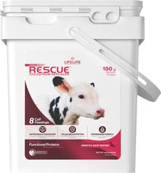 LIFELINE RESCUE High-Level Colostrum Replacer Immune Support Powder Calf Supplement, 8.8-lb bag