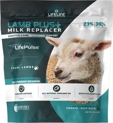 LIFELINE LAMB PLUS 23:30 Milk Replacer Powder Lamb & Kid Supplement, 6-lb bag