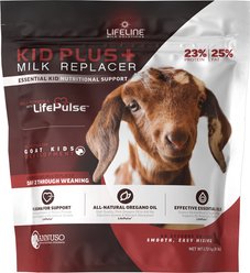 LIFELINE KID PLUS 23:25 Milk Replacer Powder Lamb & Kid Supplement, 6-lb bag