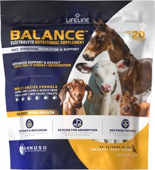 LIFELINE BALANCE Electrolyte Powder Livestock Supplement, 5-lb bag