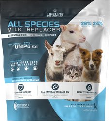 LIFELINE 26:24 Milk Replacer Powder Livestock Supplement, 4-lb bag slide 1 of 7