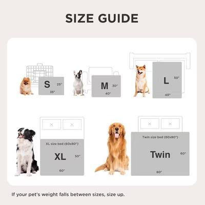 Show full view: Bedsure ComfyFleece Waterproof Dog & Cat Blanket, Cream, Twin slide 6 of 9