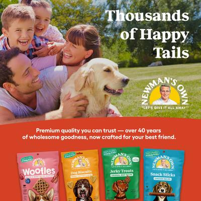 Show full view: Newman's Own Peanut Butter Flavor Medium Size Dog Treats, 10-oz slide 7 of 11